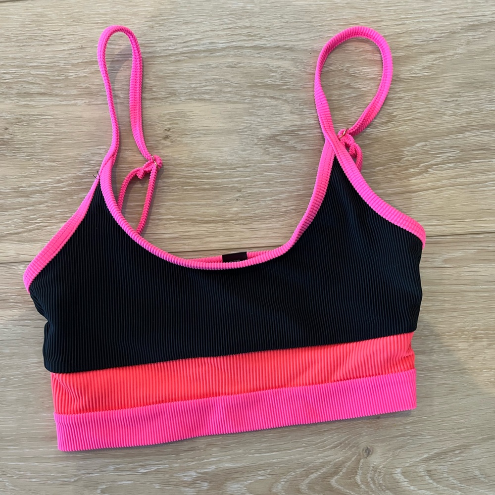 Beach Riot Eva Swim Top Size Small